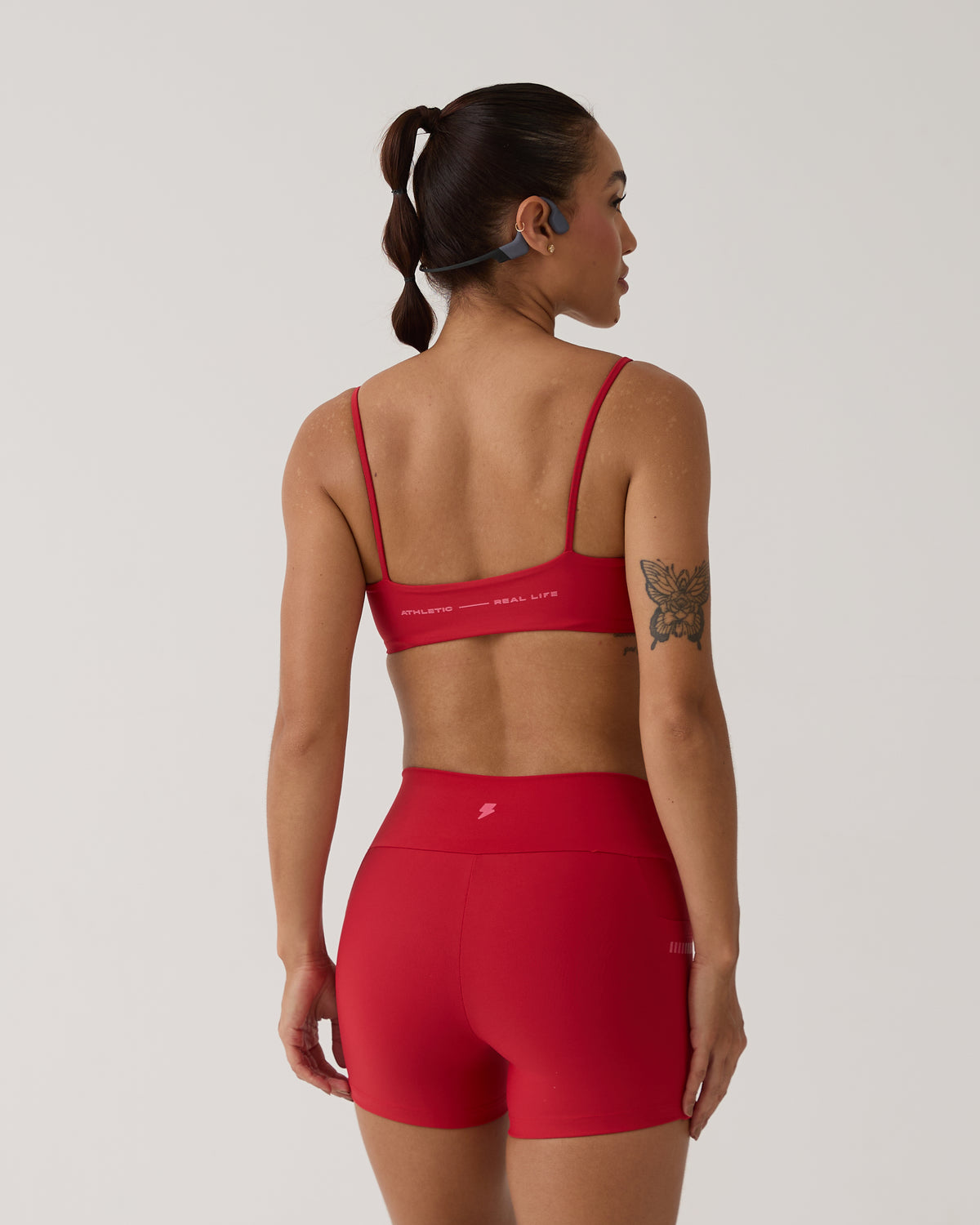 Short com Bolso Run Club - Vermelho