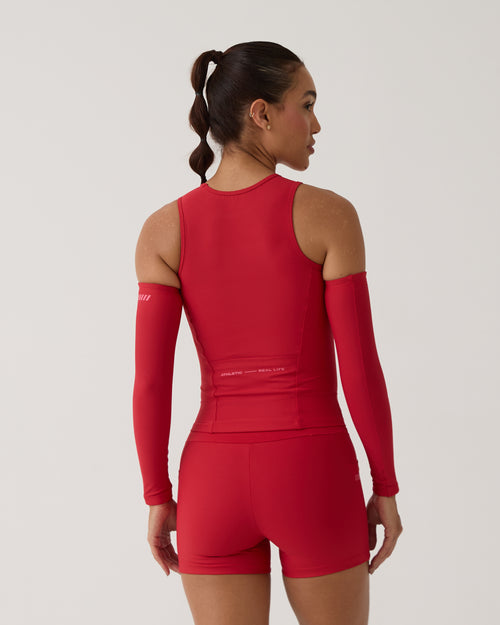 Regata Performance Pocket Run - Vermelho
