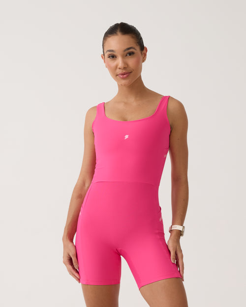 Macaquinho 6 Bolsos Run Club - Pink