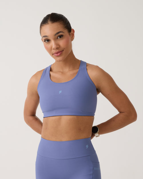 Top Nadador Bolso Run Club - Azul Seco