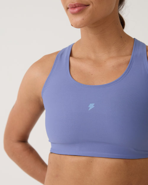 Top Nadador Bolso Run Club - Azul Seco