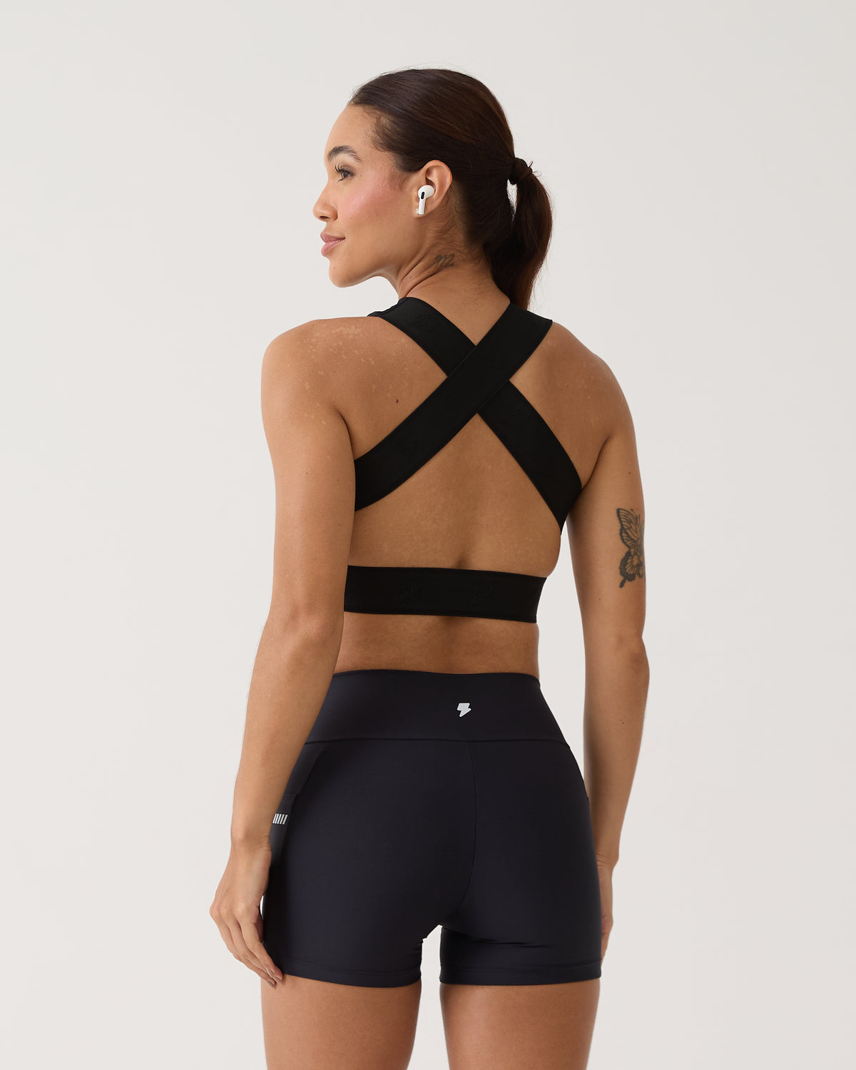 Short com Bolso Run Club - Preto