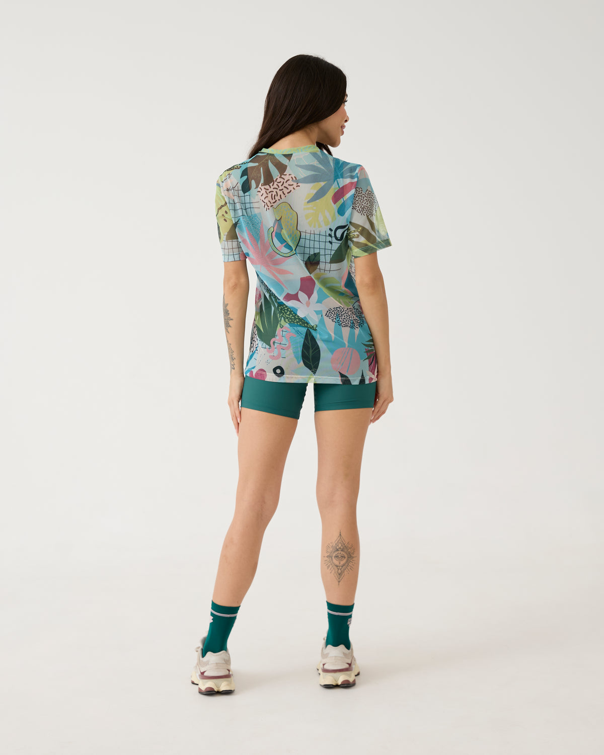 Camisão de Tule Estampado - Organic