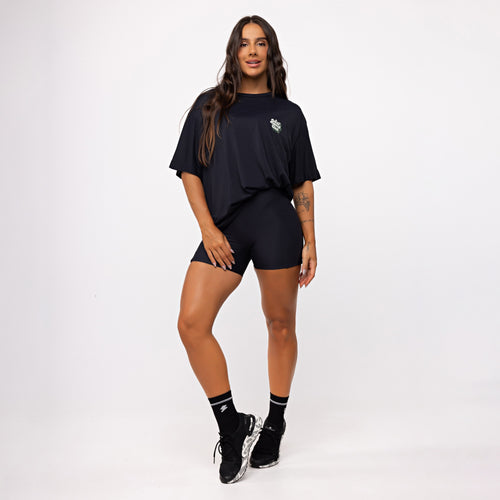 Meia Daily Atleta da Vida Real Poliamida - Preto & Branco