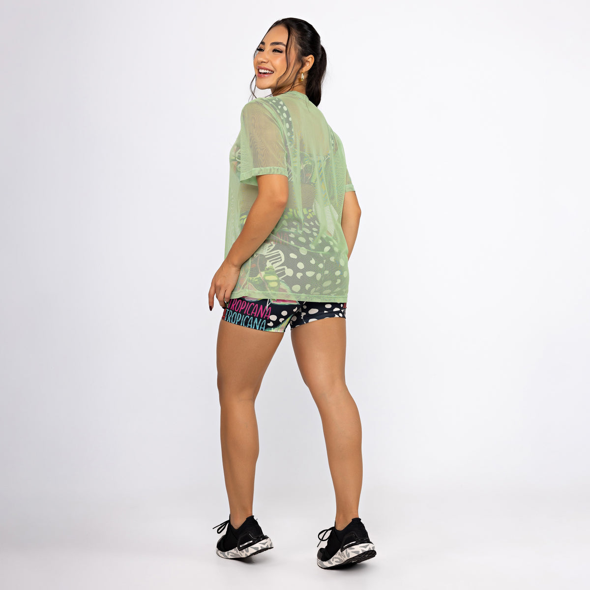 Camisão de Tule - Menta