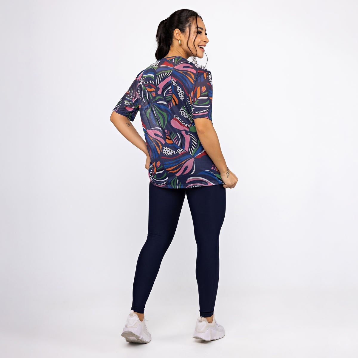 Camisão de Tule Estampado - Costela Pop