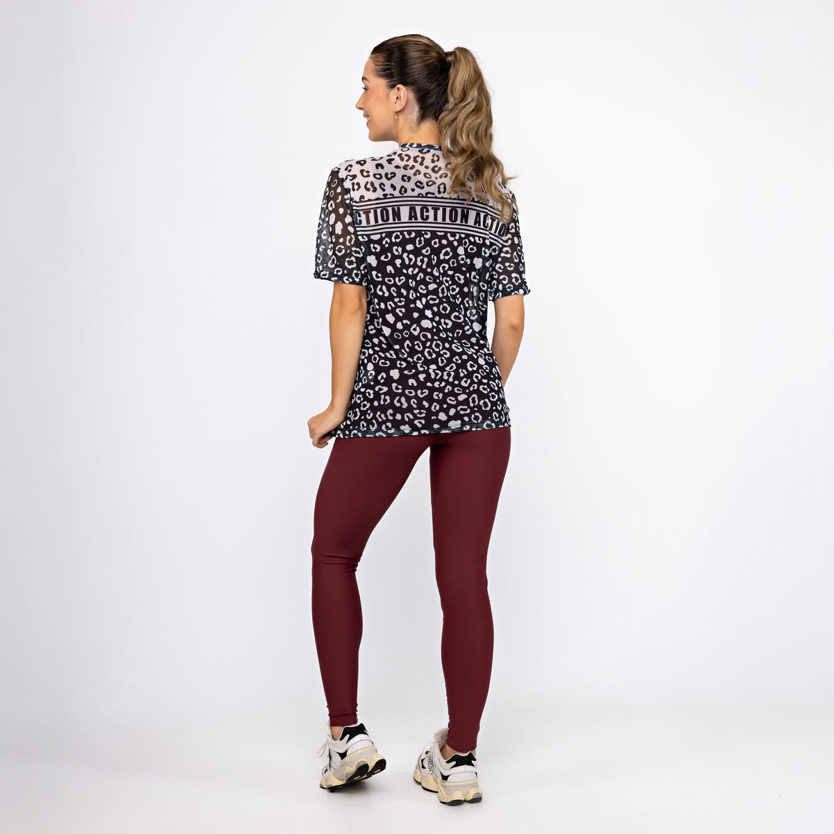 Camisão de Tule Estampado - Panther Action
