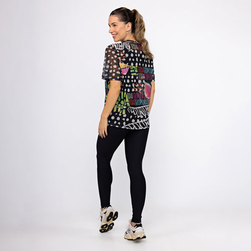 Camisão Estampado - Tropicana