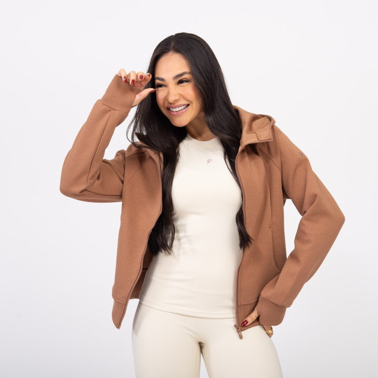 Blusa Baby Look Comfort - Creme Suave