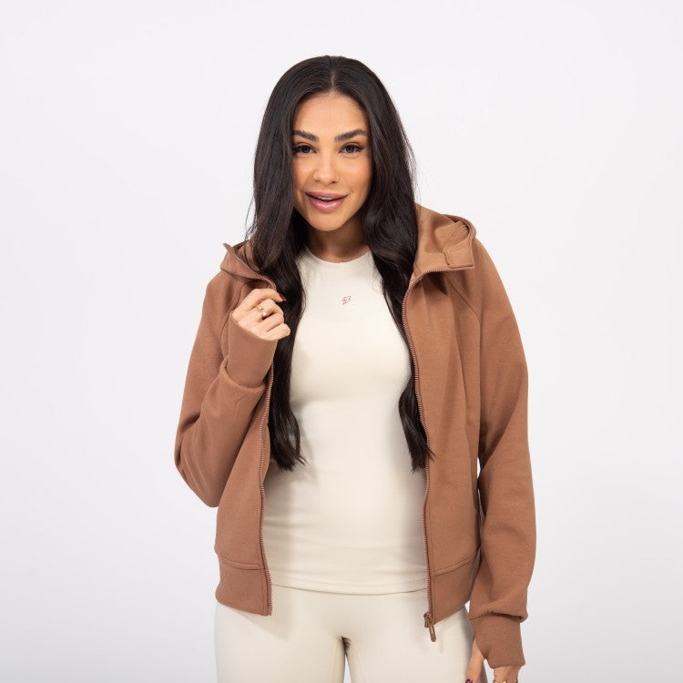 Blusa Baby Look Comfort - Creme Suave