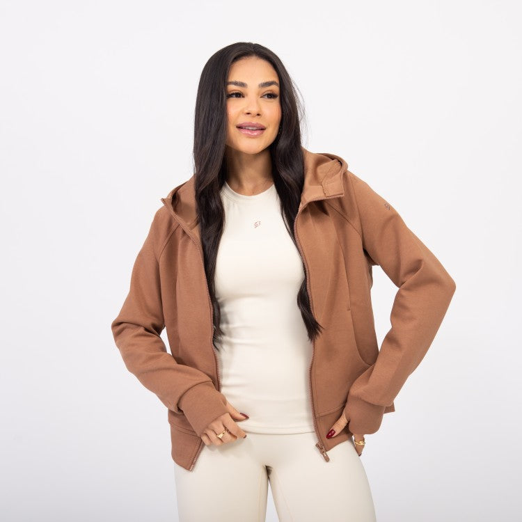 Blusa Baby Look Comfort - Creme Suave