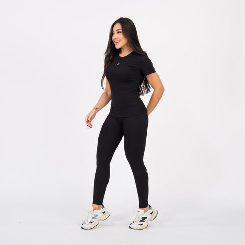 Blusa Baby Look Comfort - Preto