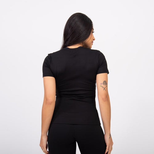 Blusa Baby Look Comfort - Preto