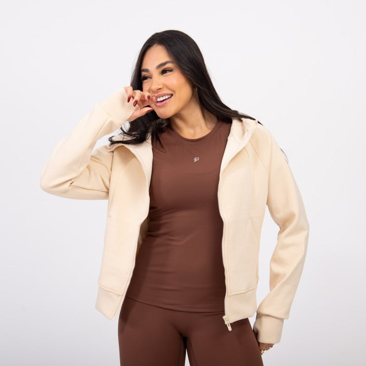Blusa Baby Look Comfort - Avelã