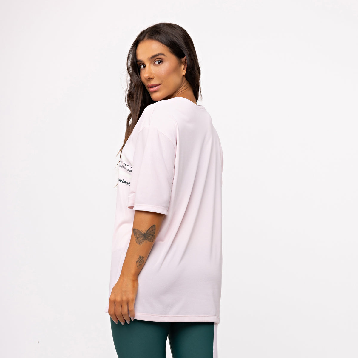 T-shirt Oversized Sport Vida Real - Ballet