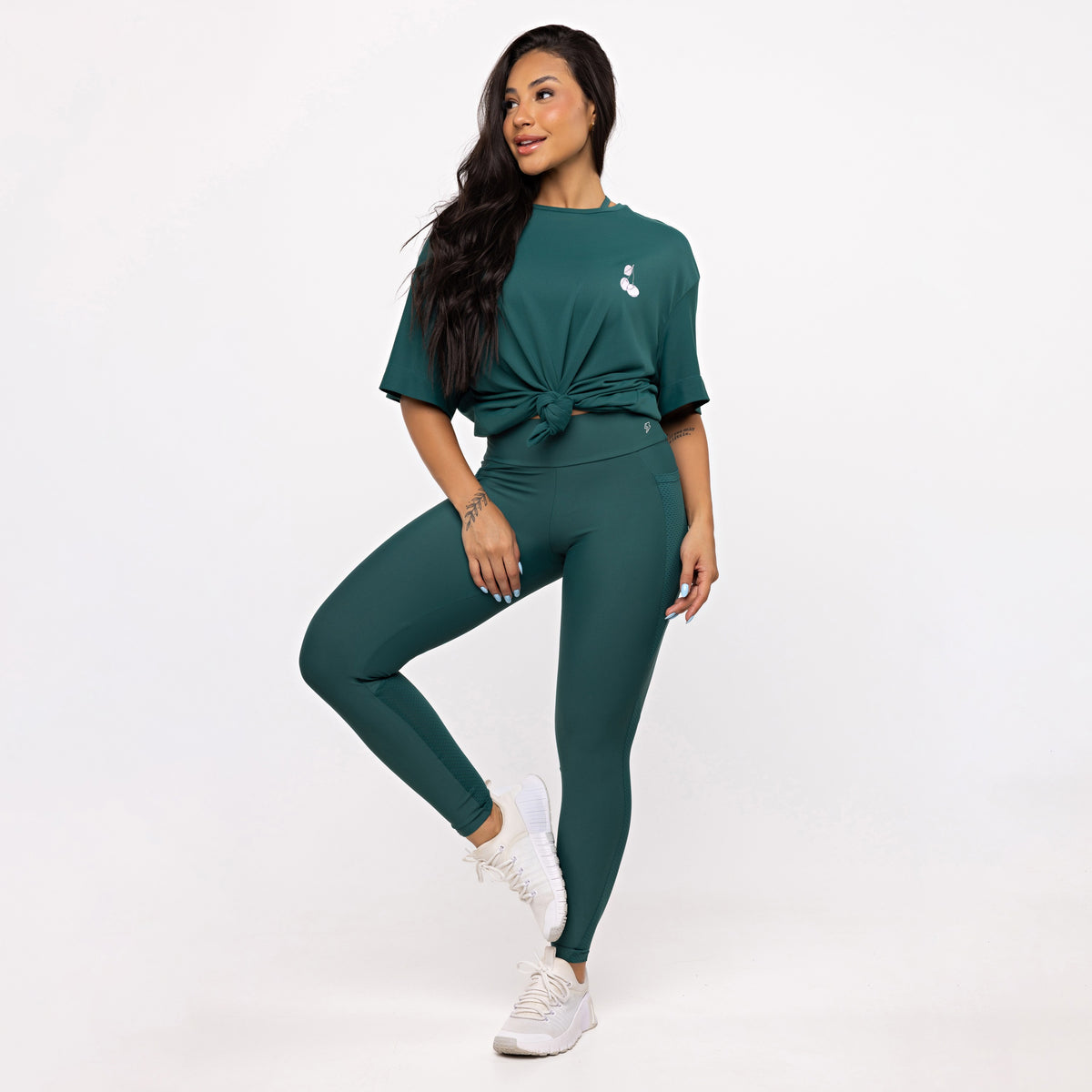 T-shirt Oversized Sport Tennis Club - Esmeralda
