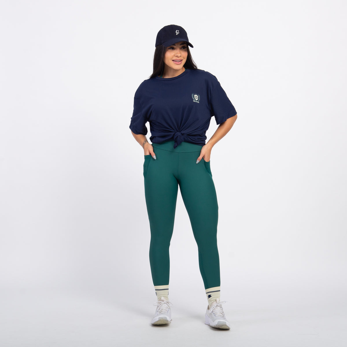 T-shirt Oversized Sport Club Brasil - Marinho Profundo