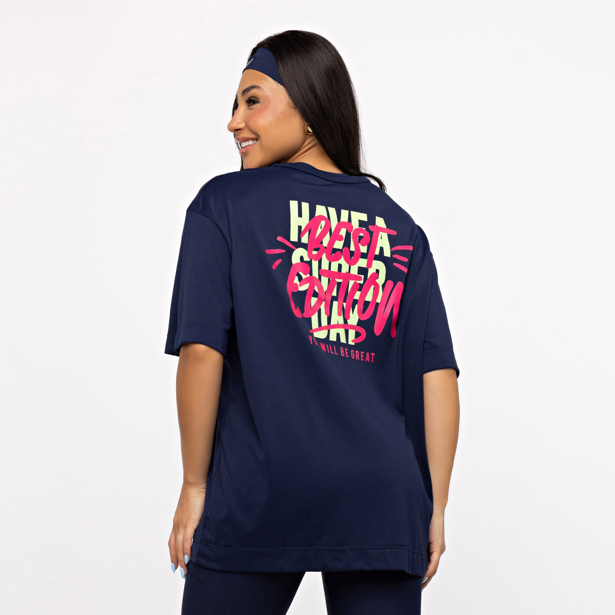 T-SHIRT OVERSIZED SPORT BEST EDITION - MARINHO PROFUNDO