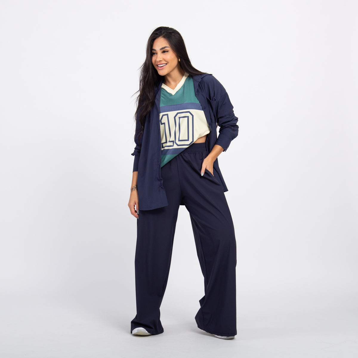 T-shirt Oversized Sport Club - Camisa 10