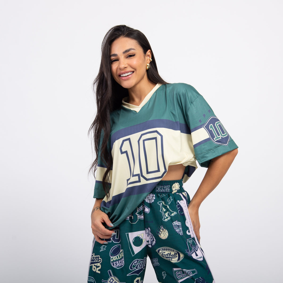 T-shirt Oversized Sport Club - Camisa 10