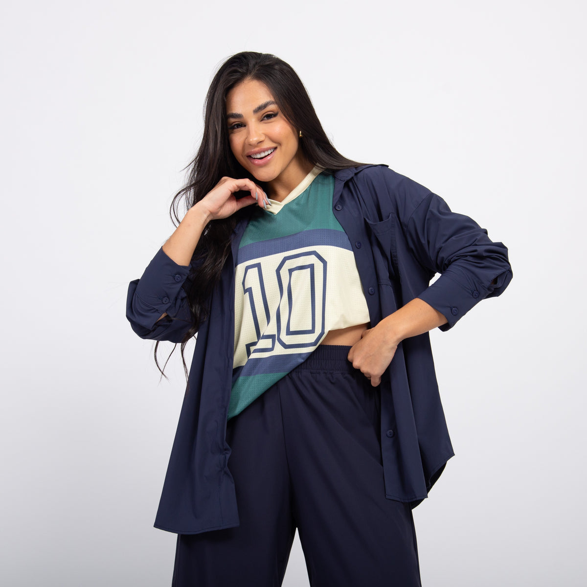 T-shirt Oversized Sport Club - Camisa 10