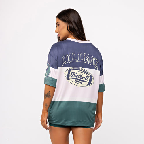 T-shirt Oversized College Dry - College 98