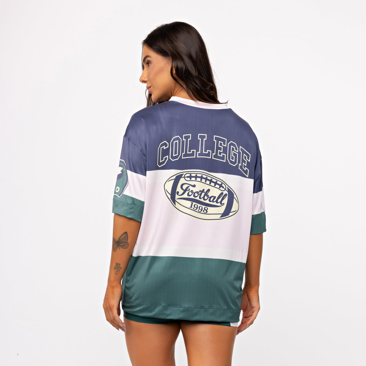 T-shirt Oversized College Dry - College 98