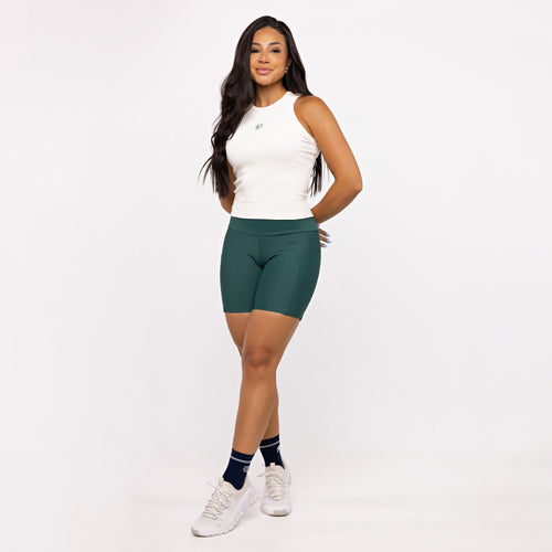 Bermuda Básica com Bolso - Esmeralda