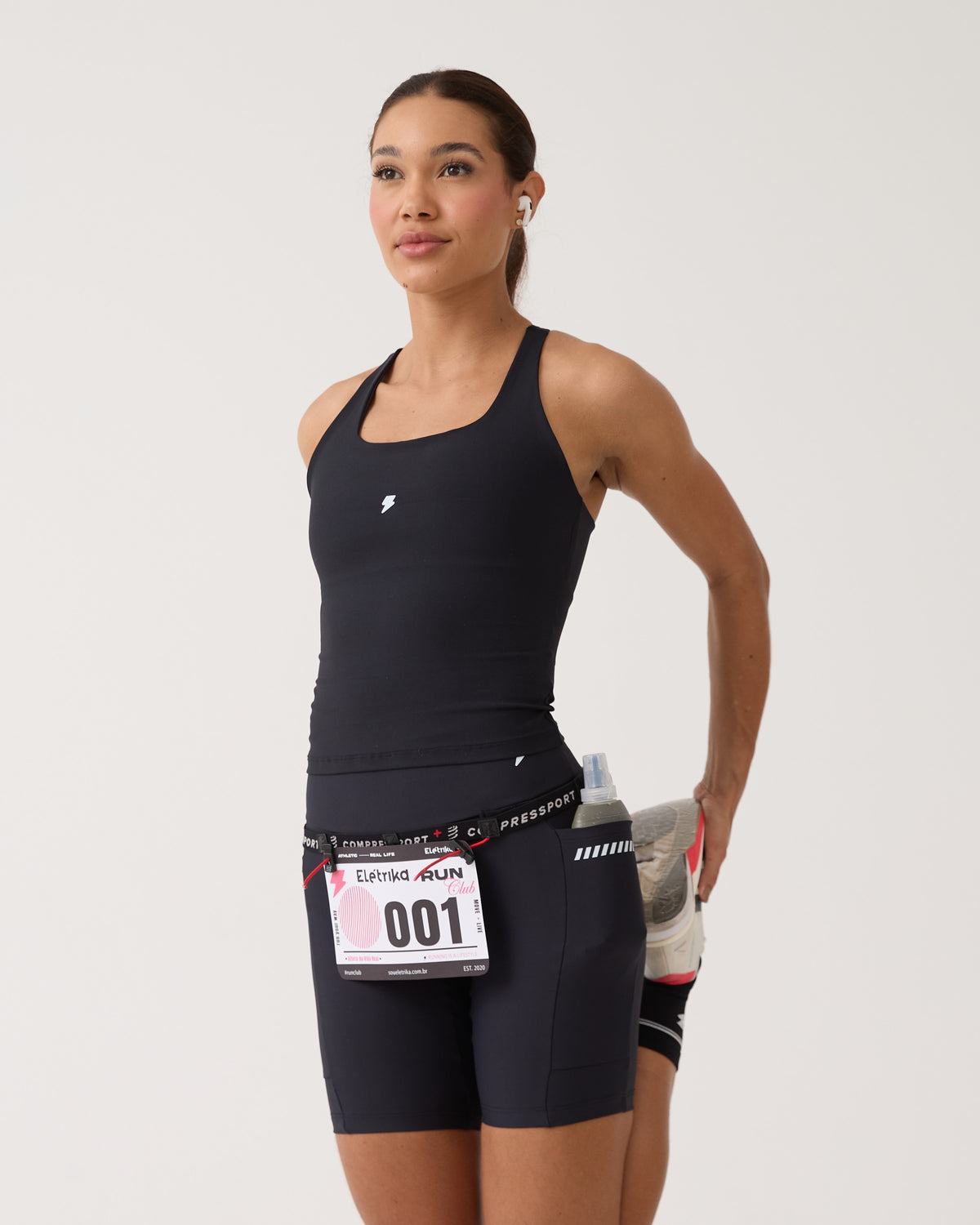 Bermuda com Bolso Run Club - Preto