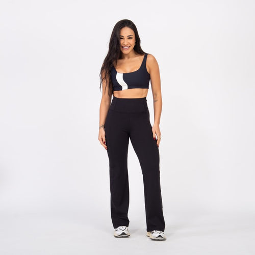Calça Flaire Soft com Bolso - Preto