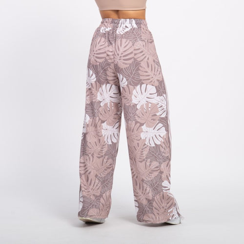Calça Sport High Tech Estampada - Costela Nude