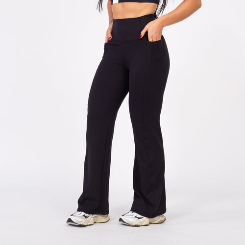 Calça Flaire Soft com Bolso - Preto