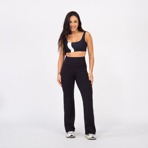 Calça Flaire Soft com Bolso - Preto