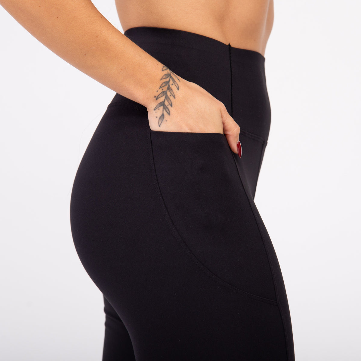 Calça Flaire Soft com Bolso - Preto