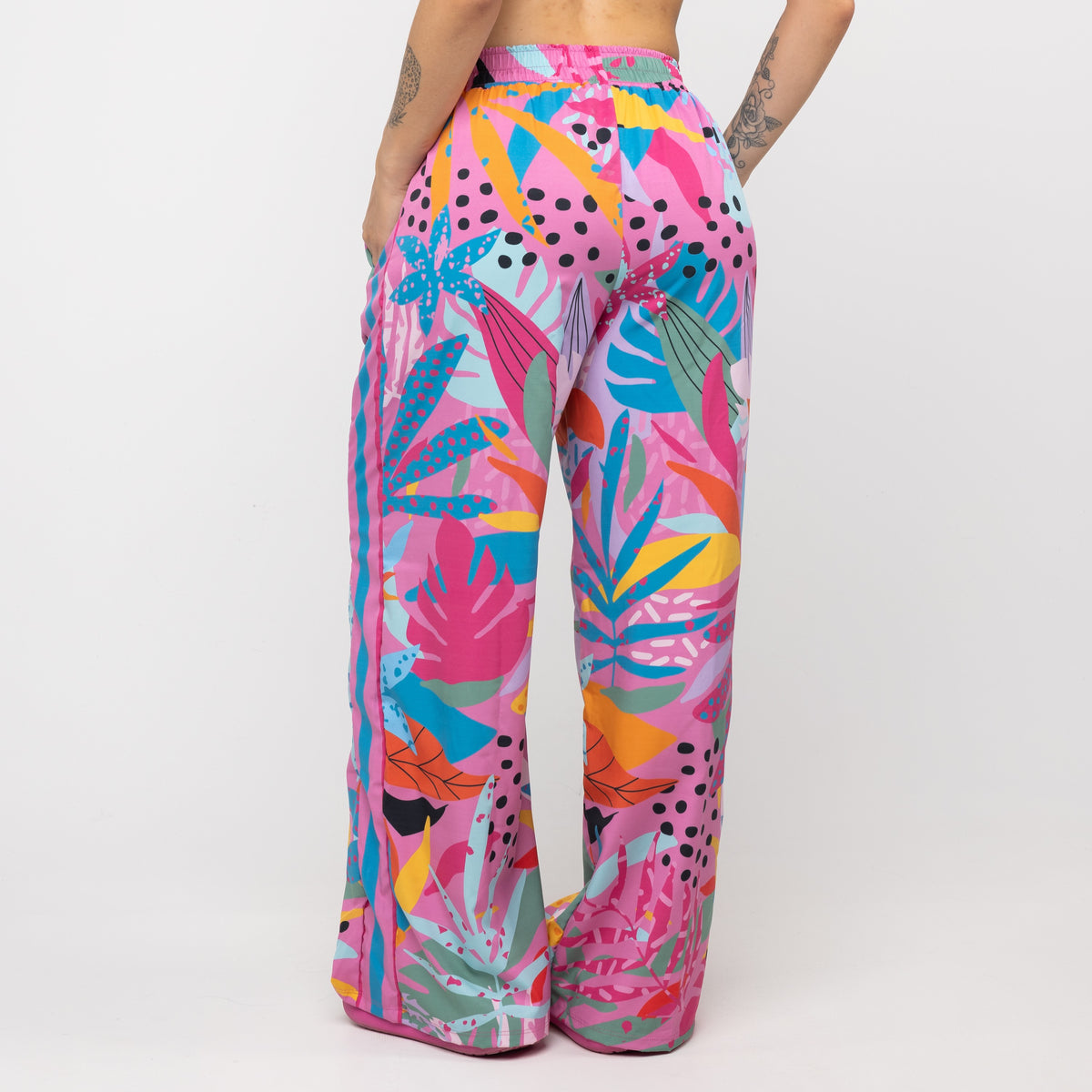 Calça Sport High Tech Estampada - Onça Pop