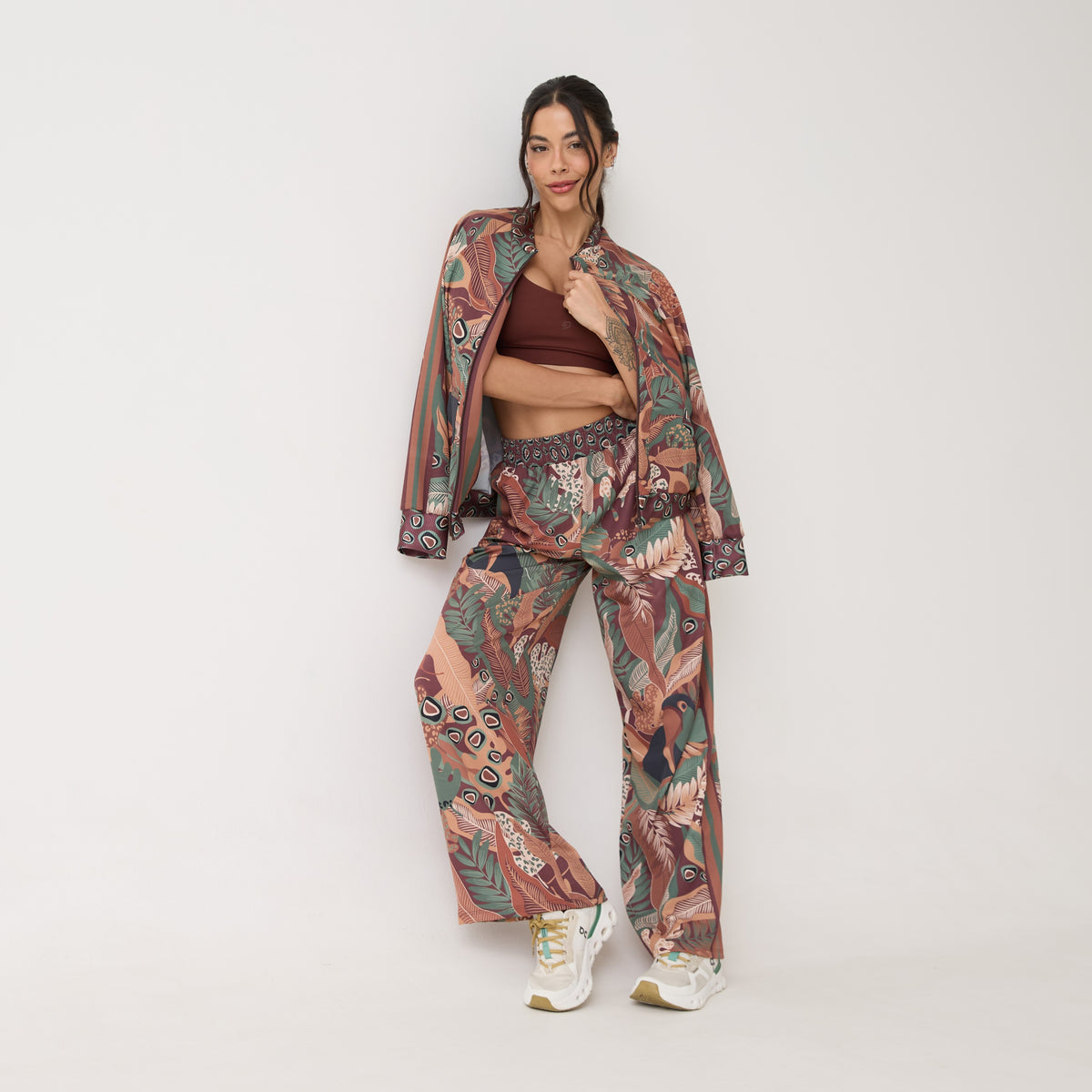 Calça Sport High Tech Estampada - Terra Nativa