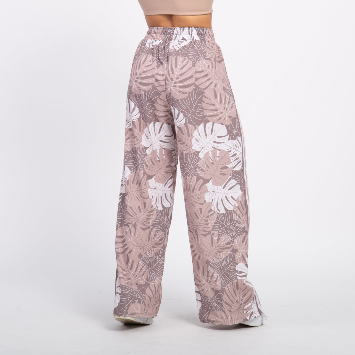 Calça Sport High Tech Estampada - Costela Nude