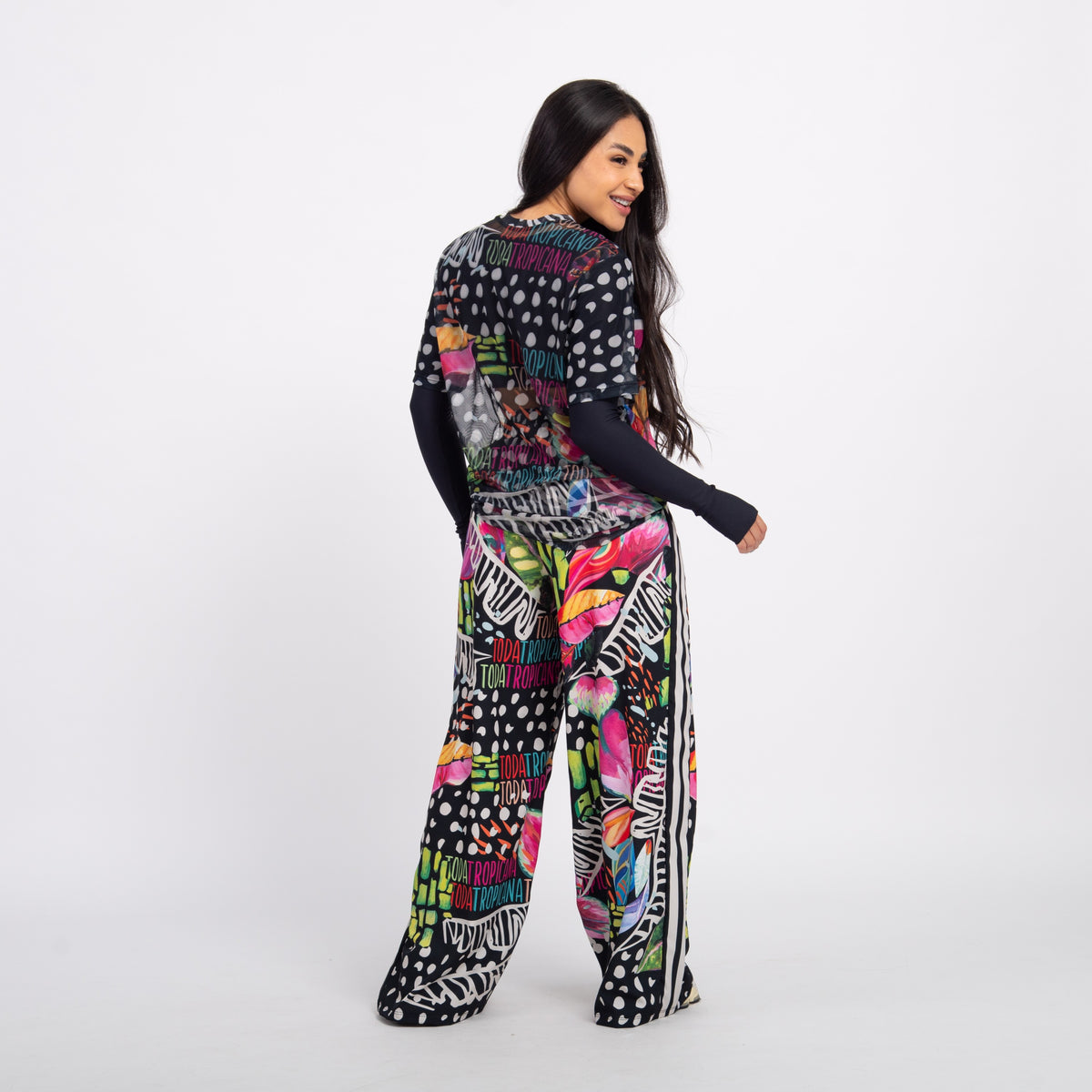 Calça Sport High Tech Estampada - Tropicana