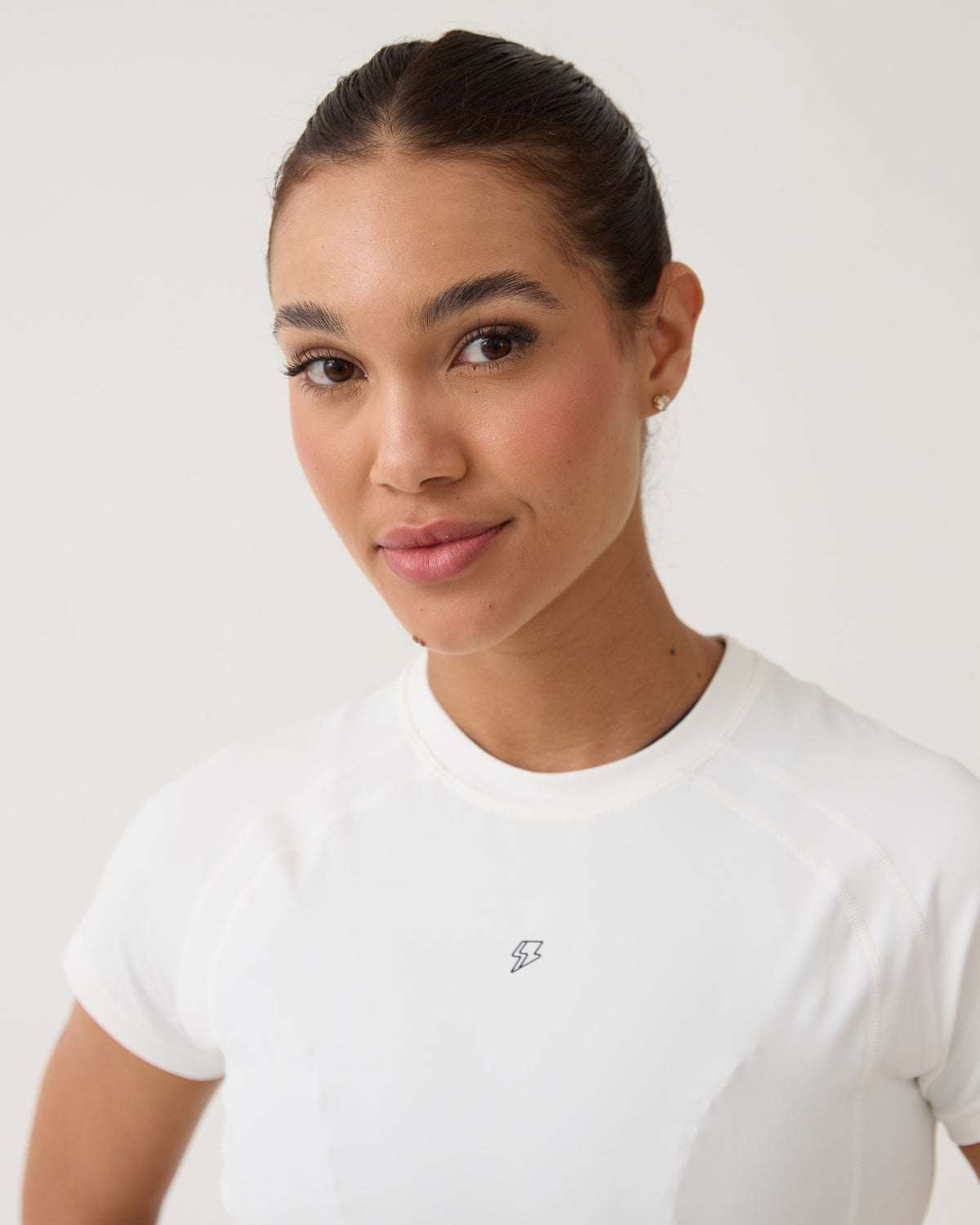 Cropped Raglan Anatômico - Branco