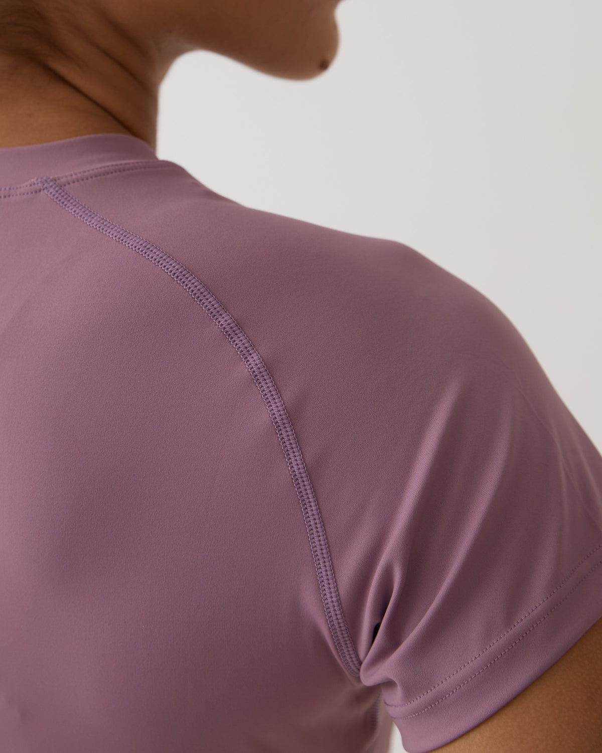 Cropped Raglan Anatômico - Ametista