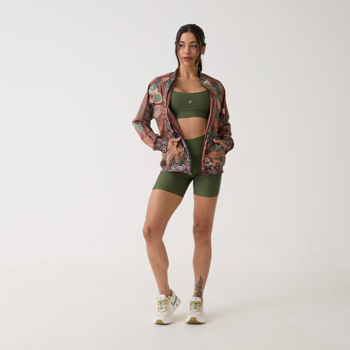 Jaqueta Bomber Estampada - Terra Nativa