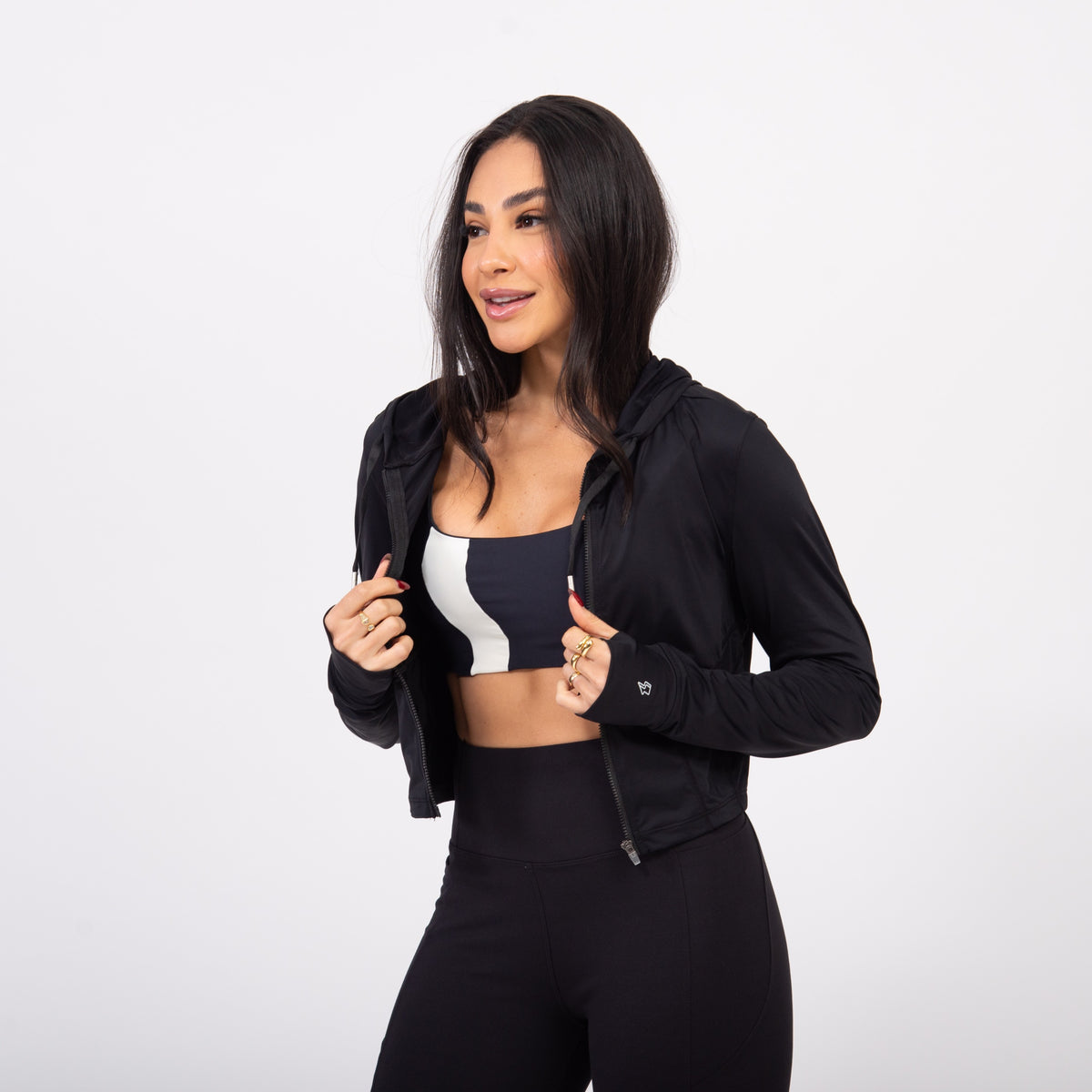 Jaqueta Corset Sleek - Preto