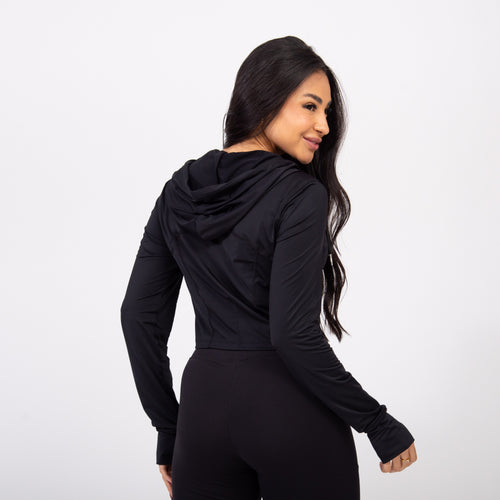 Jaqueta Corset Sleek - Preto