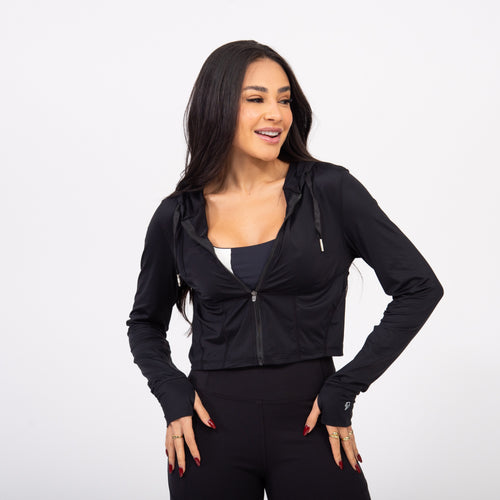 Jaqueta Corset Sleek - Preto