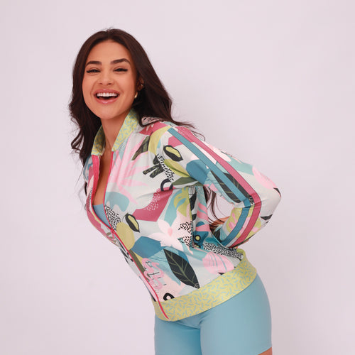 Jaqueta Básica Estampada - Organic