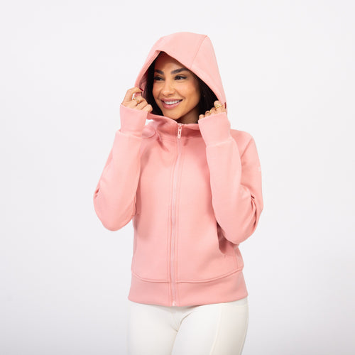 Casaco Urban Flow - Rosa Queimado