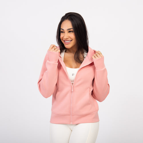 Casaco Urban Flow - Rosa Queimado