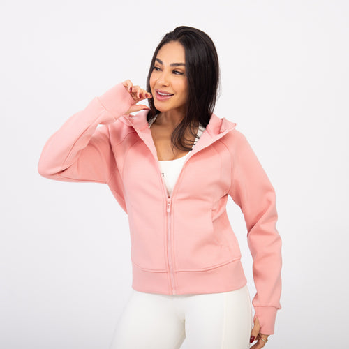 Casaco Urban Flow - Rosa Queimado