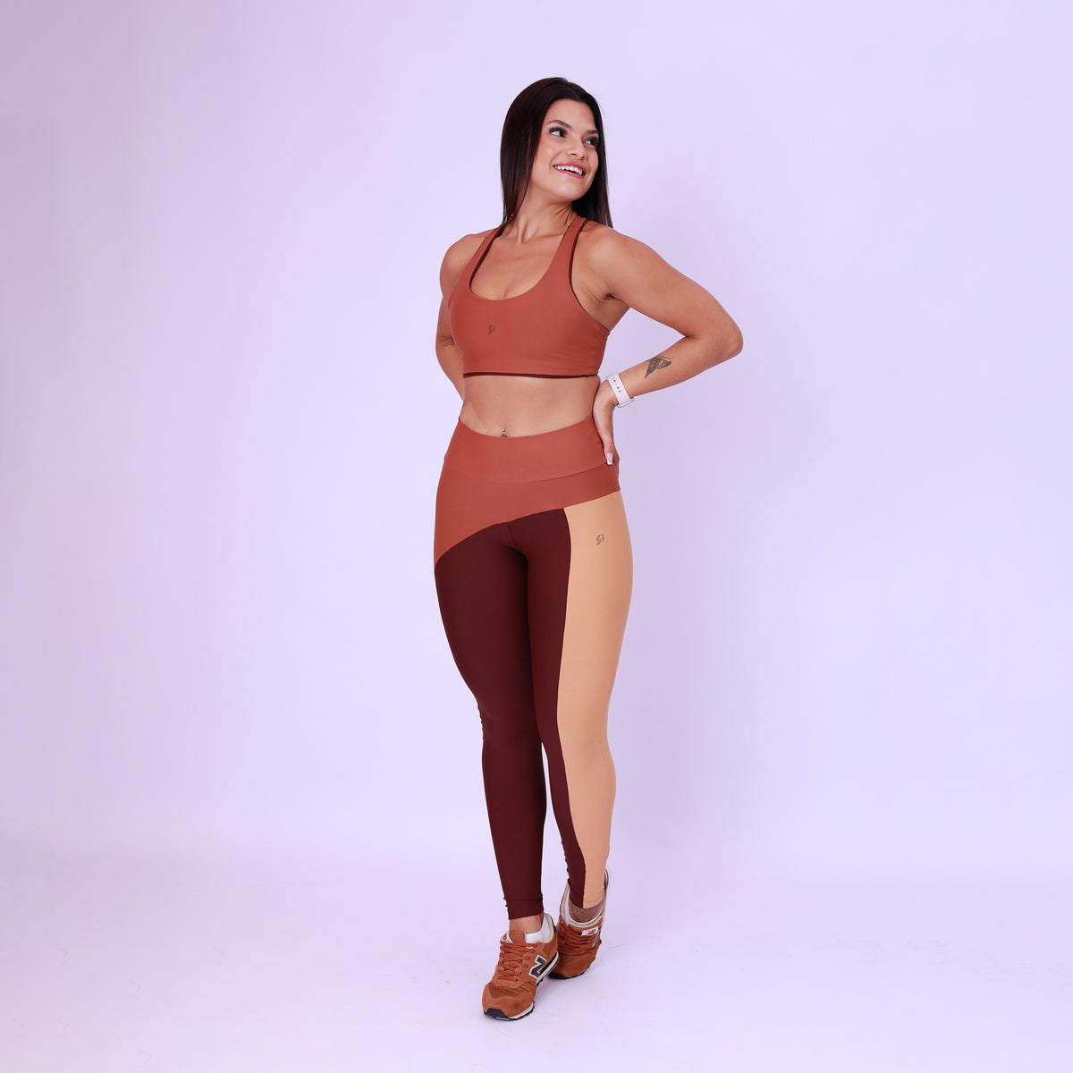 Legging Assimétrica Tricolor - Tricolor Wild