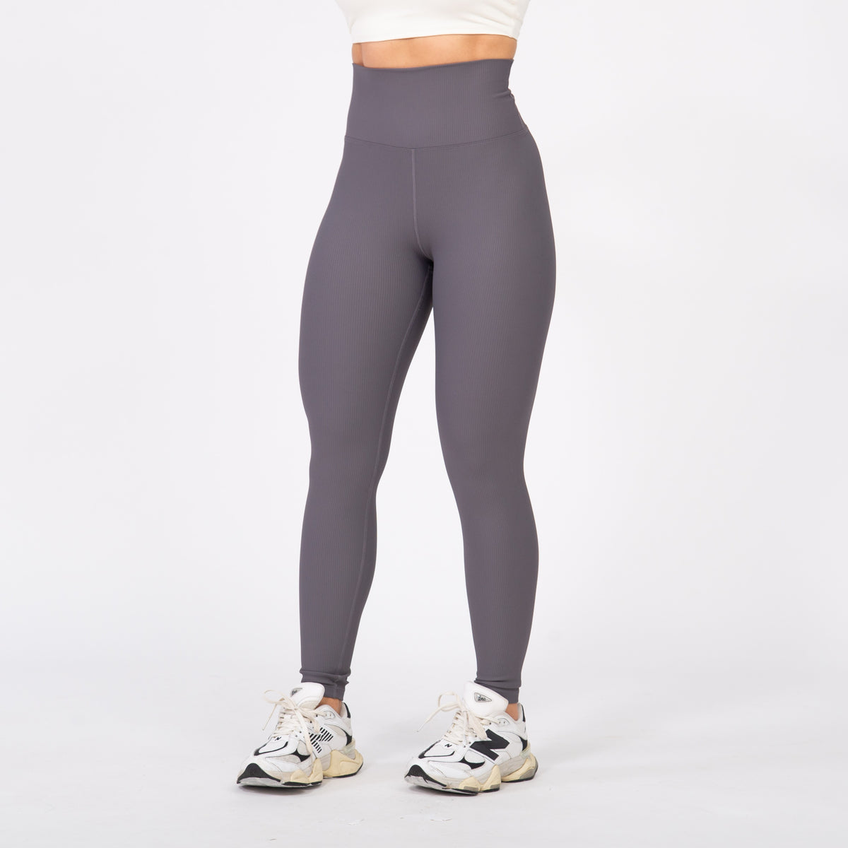 Legging Easy Rib - Grafite